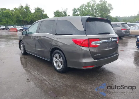 2020 Honda Odyssey Ex-L/Ex-L W/Navi Res from USA, damaged, VIN 5FNRL6H75LB000360